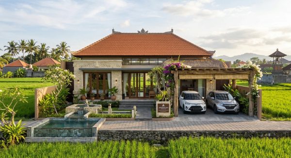 Villa Impian di Bali! Ambengan Residence: Hunian Asri, View Sawah, & Akses Strategis