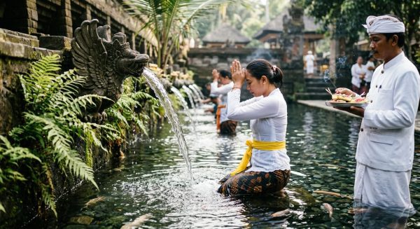 Melukat di Bali: Bukan Sekadar Mandi di Air Suci