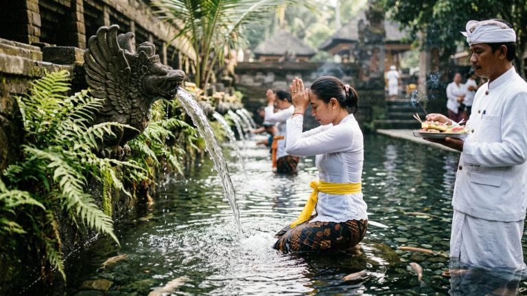 Melukat di Bali: Bukan Sekadar Mandi di Air Suci