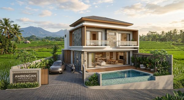 Ambengan Residence: Cluster Villa Modern di Bali dengan Pemandangan Sawah sebagai Pilihan Hunian dan Investasi