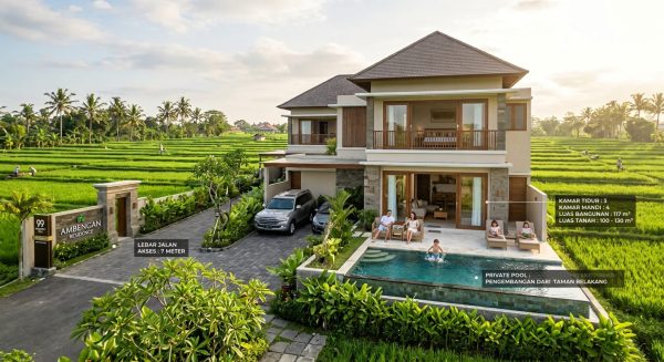 Ambengan Residence Bali: Review Spesifikasi, Harga, dan Potensi Investasi Villa Sawah