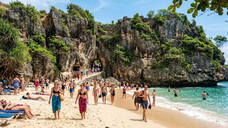 Gara-Gara Tebing Karang Ini, Padang-Padang Beach Jadi Incaran Turis!