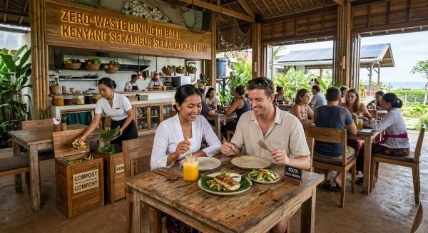 Zero-Waste Dining di Bali: Resto yang Bikin Kamu Kenyang Sekaligus Selamatkan Bumi