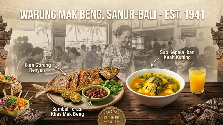 Menikmati Kelezatan Warung Mak Beng: Kuliner Legendaris Bali yang Mendunia