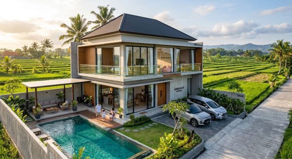 Bosan Rumah Celah Sempit? Ambengan Residence Hadirkan Hunian 170 m² View Sawah untuk Keluarga