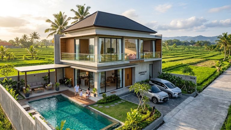 Bosan Rumah Celah Sempit? Ambengan Residence Hadirkan Hunian 170 m² View Sawah untuk Keluarga