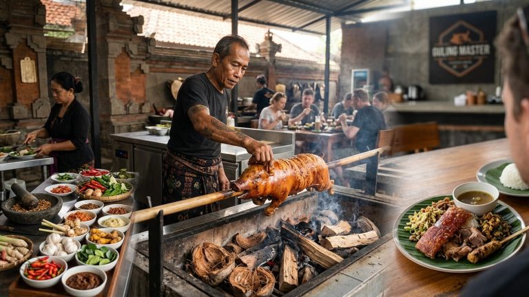 Rahasia Kulit Renyah Babi Guling Gianyar: Bumbu Base Genep & Teknik Pemanggangan Tradisional yang Melegenda