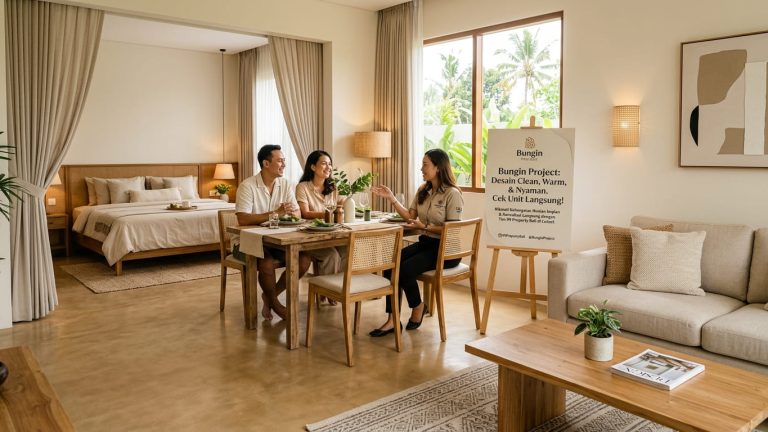 Intip Kehangatan Bungin Project: Desain Interior Clean & Warm yang Bikin Betah