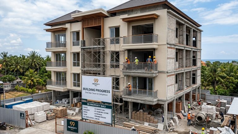 Progress Terbaru Pembangunan 99 Property Bali: Satu Langkah Lebih Dekat Menuju Penyelesaian