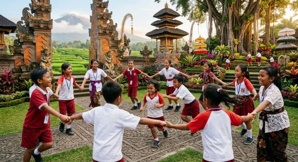 Nostalgia Masa SD: Serunya Main Meong-Meongan, Permainan Tradisional Bali yang Bikin Rindu