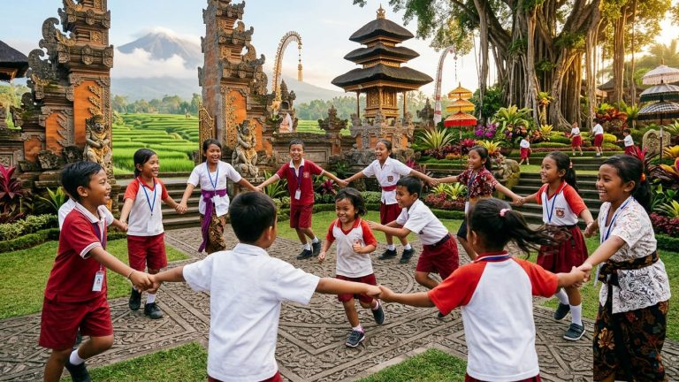 Nostalgia Masa SD: Serunya Main Meong-Meongan, Permainan Tradisional Bali yang Bikin Rindu