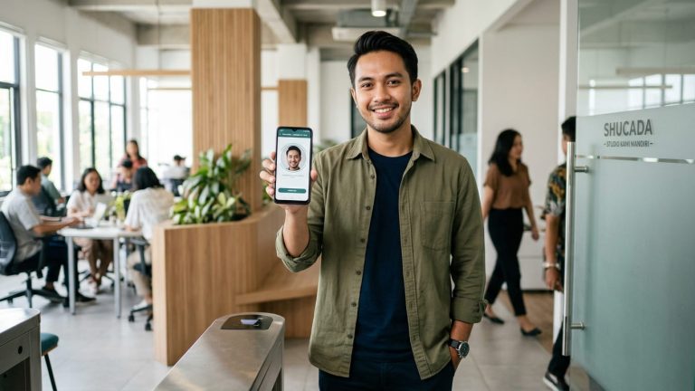 Solusi Bye-Bye Titip Absen: Review Fitur AI Face Recognition SHUCADA untuk Tim Remote & Lapangan