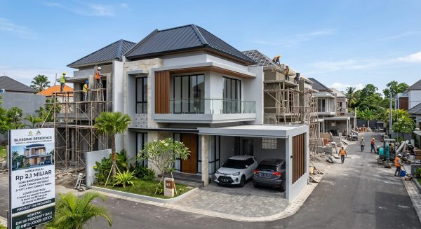 Blessing Residence: Rumah 2 Lantai di Pedungan yang Lagi On Progress