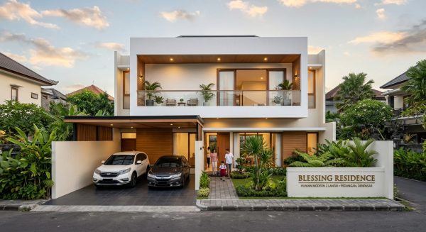 Rumah 2 Lantai Mewah di Denpasar Cuma 2,1 Miliar? Intip Pesona Blessing Residence!