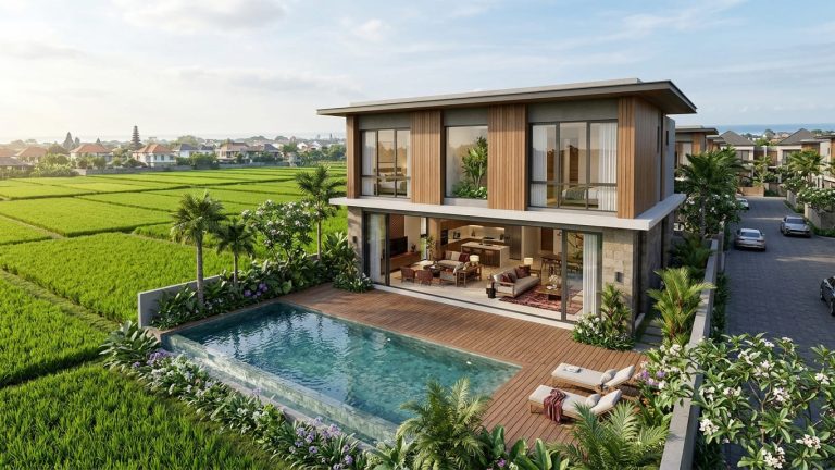 Cluster Villa di Denpasar Selatan Tawarkan Hunian Modern dengan Pemandangan Sawah, Harga Mulai Rp1,9 Miliar