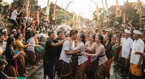 Omed-Omedan Banjar Kaja Sesetan: Ritual Unik Pasca-Nyepi Penuh Keakraban