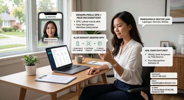 Solusi Absensi WFH Akurat: Kombinasi GPS dan Face Recognition dari SHUCADA