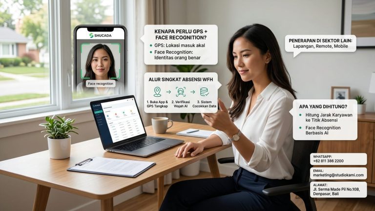 Solusi Absensi WFH Akurat: Kombinasi GPS dan Face Recognition dari SHUCADA