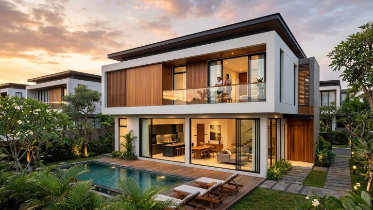 Hunian Modern 2 Lantai di Bali: Kombinasi Desain Fungsional dan Kenyamanan Maksimal