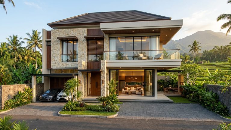 Jual Rumah Dua Lantai di Tabanan: Fasad Modern yang Bikin Penasaran, Interior Siap Pakai untuk Keluarga