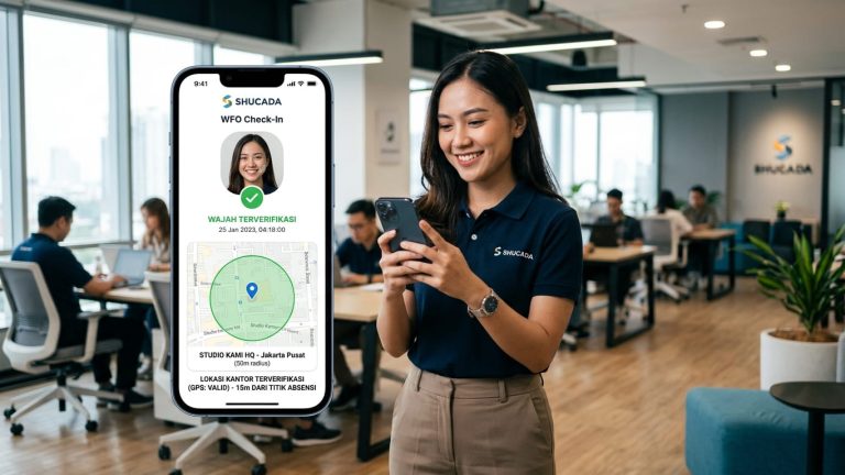 SHUCADA: Absensi Work From Office yang Terverifikasi GPS dari Lokasi Kantor