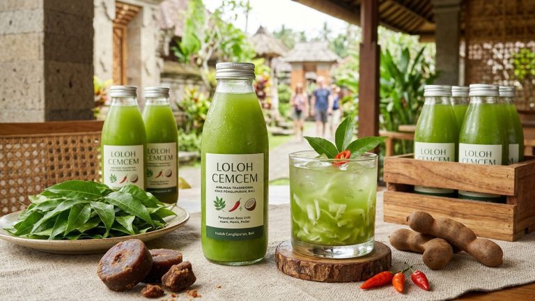 Segarnya Loloh Cemcem, Minuman Tradisional Khas Penglipuran yang Punya Perpaduan Rasa Unik