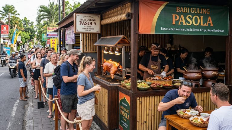 Inovasi Kuliner Nusantara: Babi Guling Pasola Hadirkan Sensasi Rempah Pesisir yang Laris Manis di Sanur