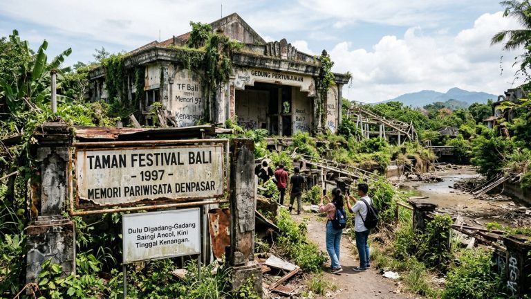 Taman Festival Bali: Dulu Digadang-Gadang Saingi Ancol, Kini Tinggal Kenangan