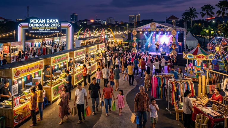 Pekan Raya Denpasar 2026: Kuliner, UMKM, dan Dangdut sampai 26 Oktober