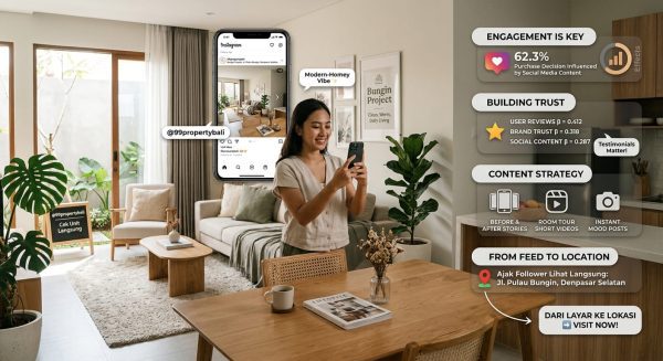 Trik Mengemas Interior Modern-Homey Bungin Project di Instagram yang Bikin Pembeli Terikat