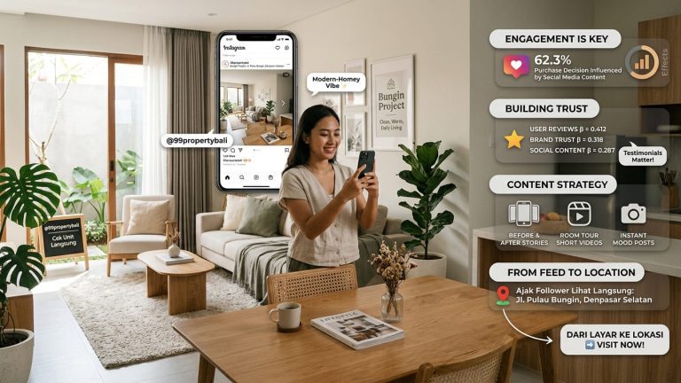 Trik Mengemas Interior Modern-Homey Bungin Project di Instagram yang Bikin Pembeli Terikat