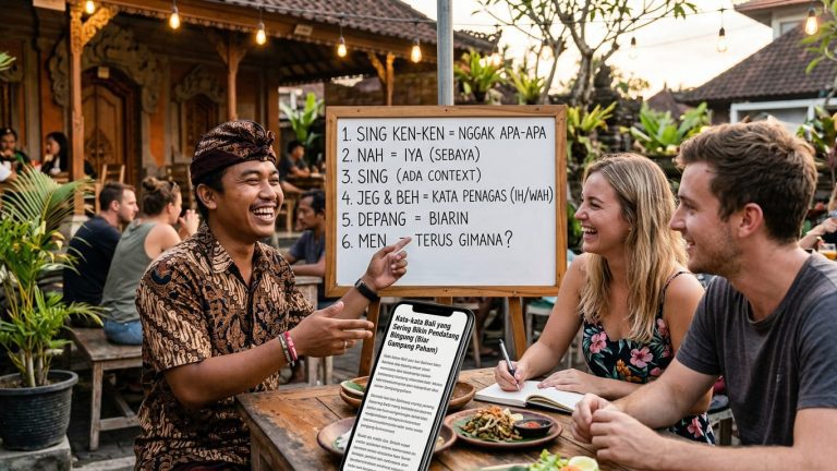 Kata-kata Bali yang Sering Bikin Pendatang Bingung (Biar Gampang Paham)