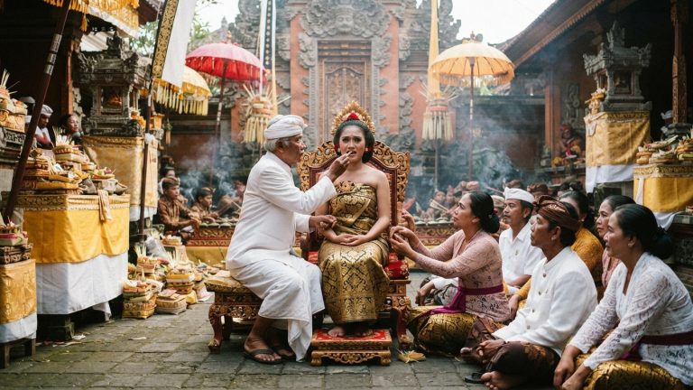 Upacara Mepandes (Potong Gigi): R Peralihan Status Menuju Kedewasaan di Bali