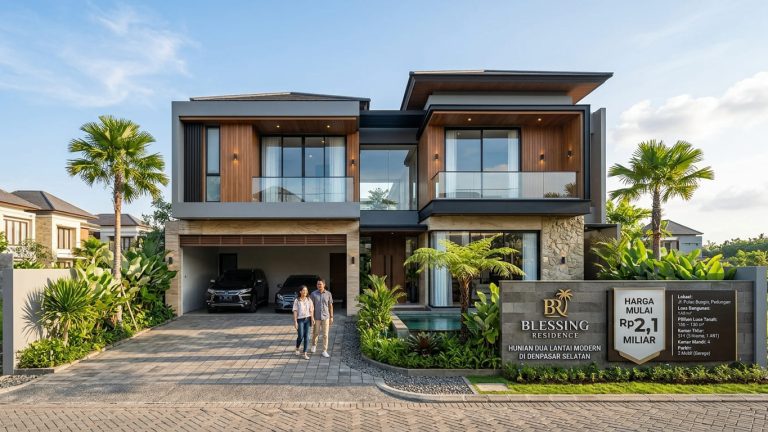 Blessing Residence: Hunian Dua Lantai Modern di Denpasar Selatan, Harga Mulai Rp2,1 Miliar