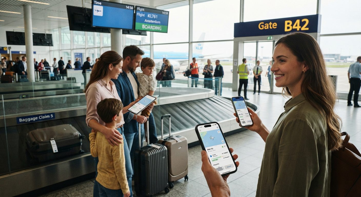 Solusi pelacakan penumpang dan bagasi real-time Pax & Bag AVAGOS di bandara
